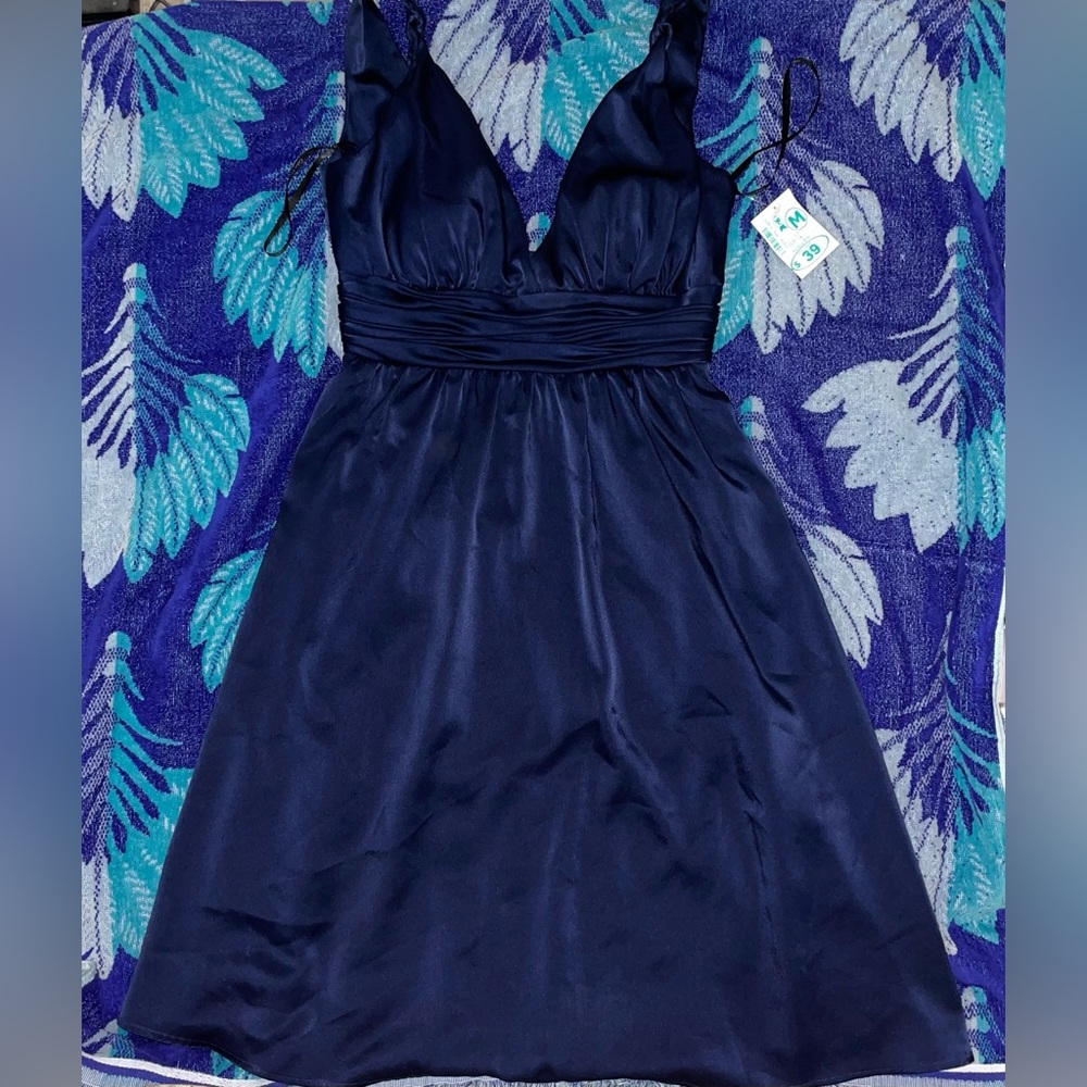 NWT calvin klein satin dress